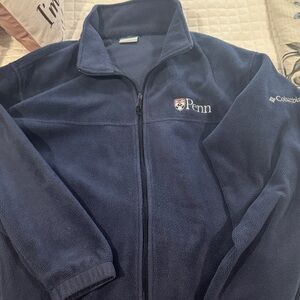 UPENN IVY Columbia Fleece Jacket with Logo XXL